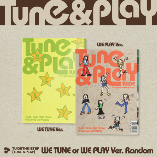 *PRE-ORDER* TUIDE - TUNE & PLAY (1st Mini Album)