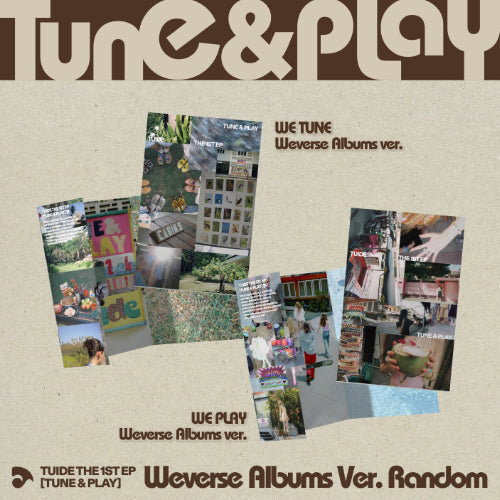 *PRE-ORDER* TUIDE - TUNE & PLAY (1st Mini Album) [Weverse Albums Ver.]