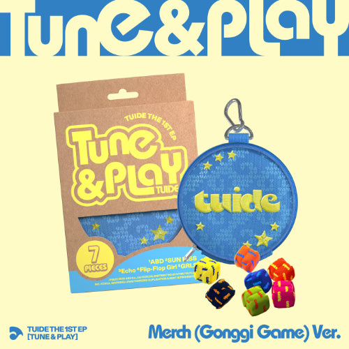 *PRE-ORDER* TUIDE - TUNE & PLAY (1st Mini Album) [Gongi Game Merch Ver.]