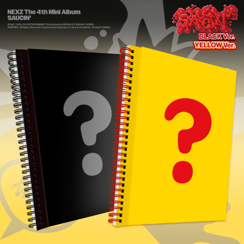 *PRE-ORDER* NEXZ - SAUCIN' (4th Mini Album) [Sticker FANS Album Ver.]