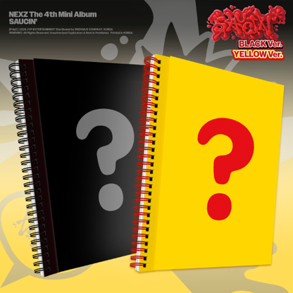 *PRE-ORDER* NEXZ - SAUCIN' (4th Mini Album) [Sticker FANS Album Ver.]