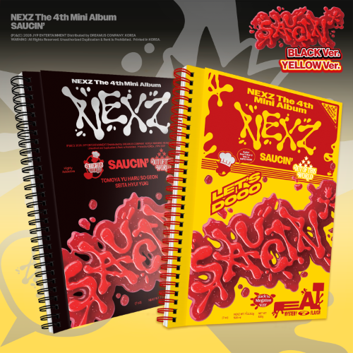 *PRE-ORDER* NEXZ - SAUCIN' (4th Mini Album) [Sticker FANS Album Ver.]