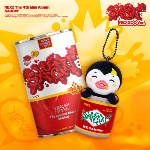 *PRE-ORDER* NEXZ - SAUCIN' (4th Mini Album) [NEXZOO Ver.]