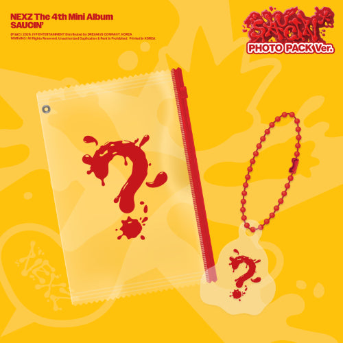 *PRE-ORDER* NEXZ - SAUCIN' (4th Mini Album) [Photo Pack Ver.]