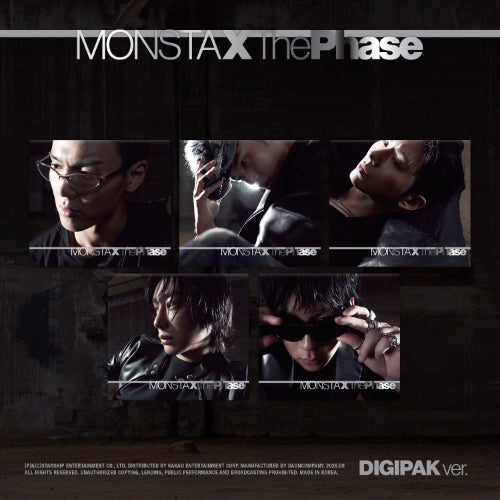 MONSTA X - THE PHASE (11th Mini Album) [Digipack Ver.]