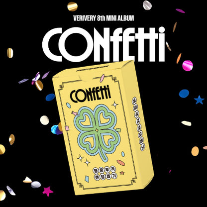 *PRE-ORDER* VERIVERY - CONFETTI (8th Mini Album) [Luckycharm Ver.]