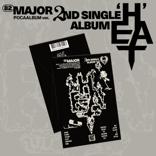 *PRE-ORDER* 82MAJOR - HEAT (2nd Single Album) [Poca Ver.]