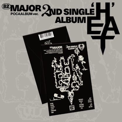 *PRE-ORDER* 82MAJOR - HEAT (2nd Single Album) [Poca Ver.]