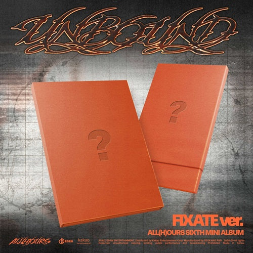 *PRE-ORDER* ALL(H)OURS - UNBOUND (6th Mini Album) [Fixate Ver.]