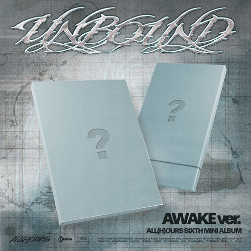 *PRE-ORDER* ALL(H)OURS - UNBOUND (6th Mini Album) [Awake Ver.]