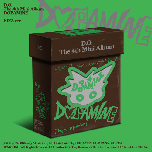 *PRE-ORDER* EXO D.O - DOPAMINE (4th Mini Album) [FIZZ Ver.]