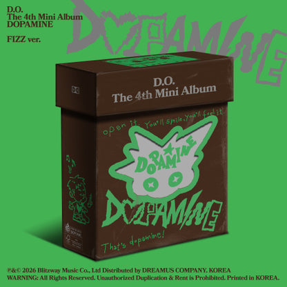 *PRE-ORDER* EXO D.O - DOPAMINE (4th Mini Album) [FIZZ Ver.]