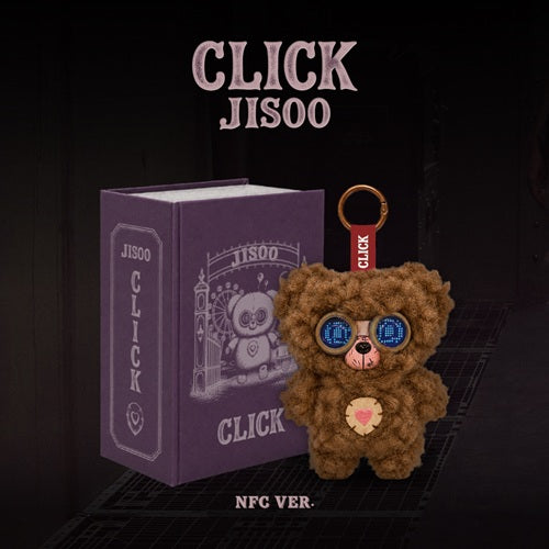 *PRE-ORDER* BLACKPINK JISOO - CLICK (2nd Single Album) [CLICK BABY BEAR NFC Ver.]
