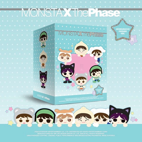 *PRE-ORDER* MONSTA X - THE PHASE (11th Mini Album) The Phase [MONMUNGCHI FRIENDS Ver.]