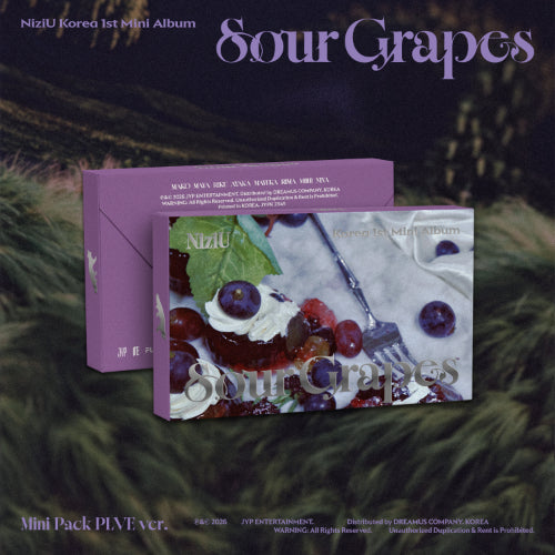 NIZIU - Sour Grapes (1st Korean Mini Album) [Mini Pack PLVE Ver.]