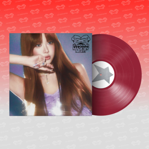 *PRE-ORDER* LE SSERAFIM - Made My Night [WARM RED VINYL Ver.]