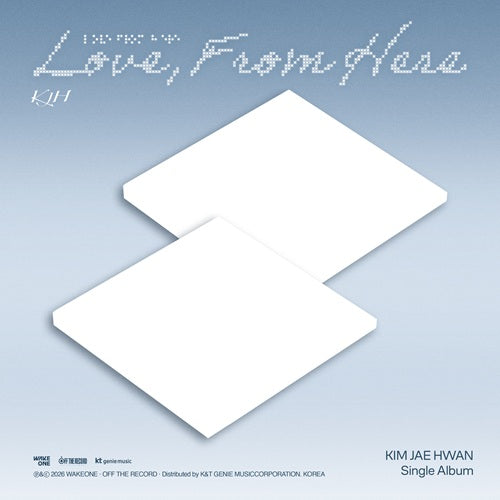 *PRE-ORDER* KIM JAEHWAN - Love, From Here (Single Album)