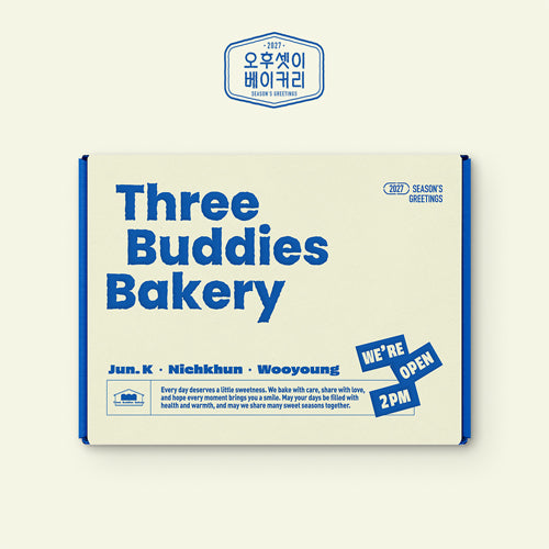 *PRE-ORDER* 2PM - [Three Buddies Bakery] 2027 Season's Greetings