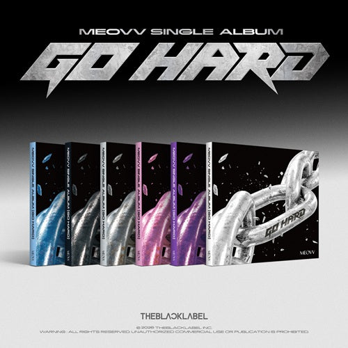 *PRE-ORDER* MEOVV - GO HARD (1st Single Album)