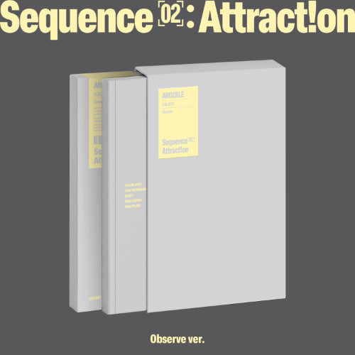 *PRE-ORDER* AND2BLE- Sequence 02: Attraction [Photobook Ver.]