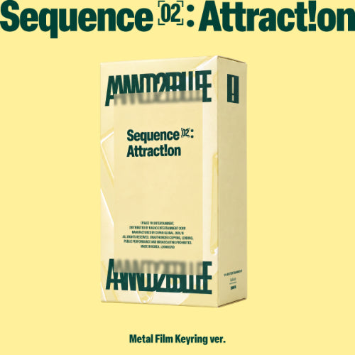 *PRE-ORDER* AND2BLE- Sequence 02: Attraction [Metal Film Keyring Ver.]