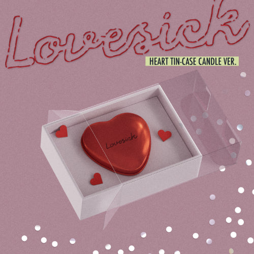 *PRE-ORDER* ITZY CHAERYEONG - Lovesick (1st Mini Album) [Heart Tin-Case Candle Ver.] + POB