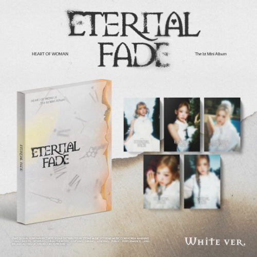 *PRE-ORDER* HEART OF WOMAN - Eternal Fade (1st Mini Album)