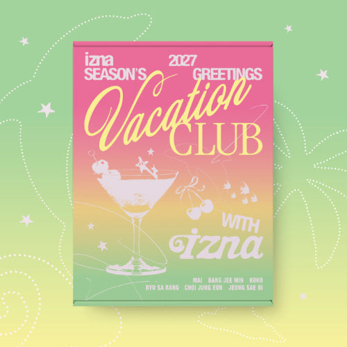 *PRE-ORDER* IZNA - [2027 Season's Greetings] 'VACATION CLUB with izna'