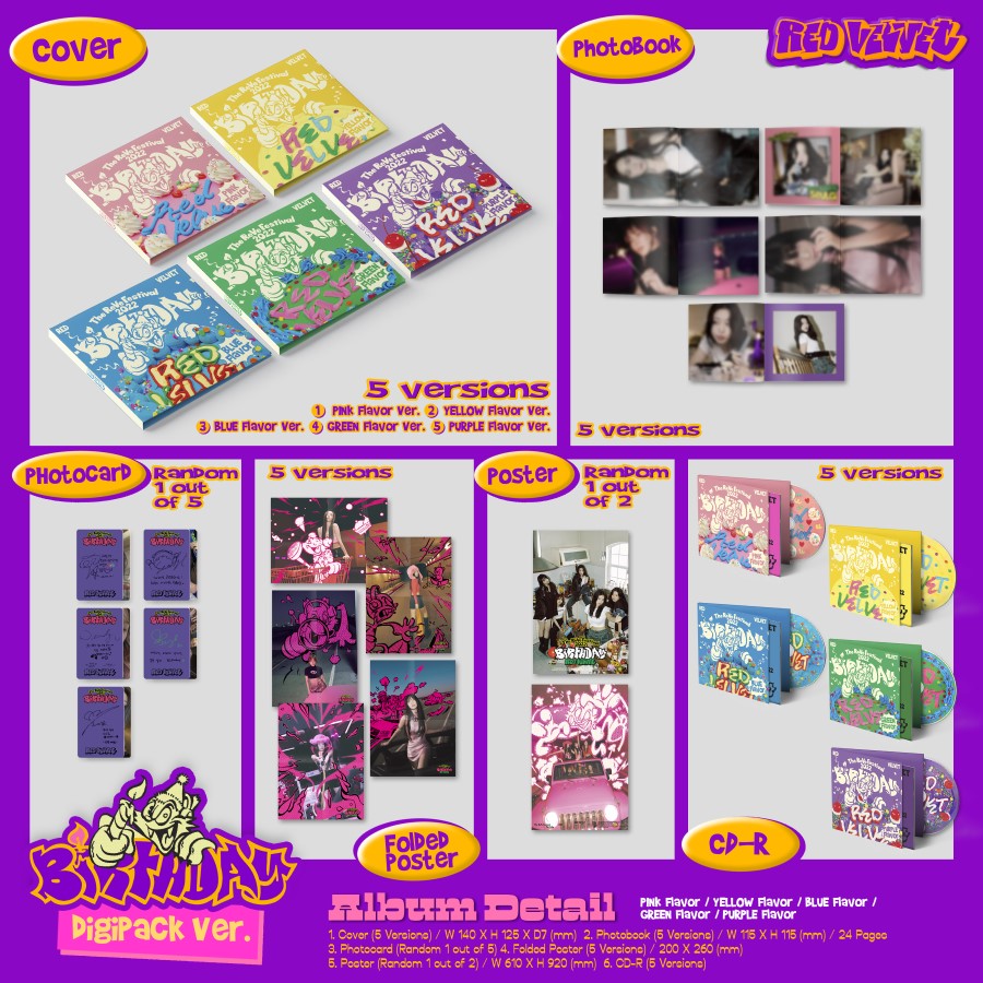 RED VELVET - The ReVe Festival 2022: Birthday [Digipack Ver.]