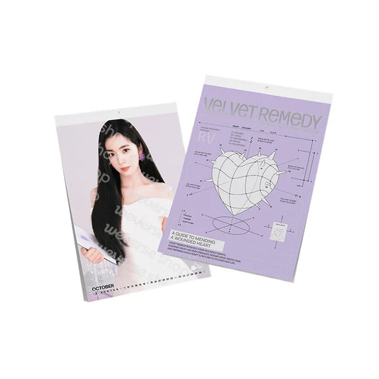 *PRE-ORDER* RED VELVET - [2027 Wall Calendar] Velvet Remedy