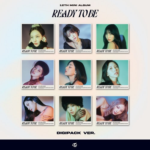 TWICE - READY TO BE (12th Mini Album) [Digipack Ver.]
