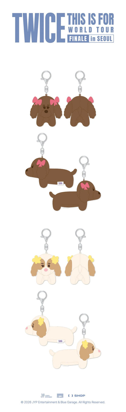 *PRE-ORDER* TWICE - [This Is For 2026 World Tour Finale In Seoul MD] Sana Plush Keyring Set