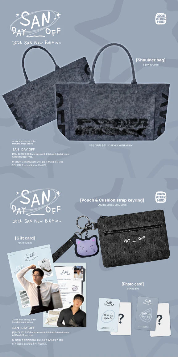 *PRE-ORDER* ATEEZ - San: Day Off 2026 (New Edition)