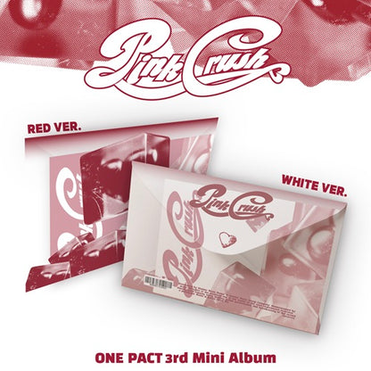 *PRE-ORDER* ONE PACT - PINK CRUSH (3rd Mini Album)