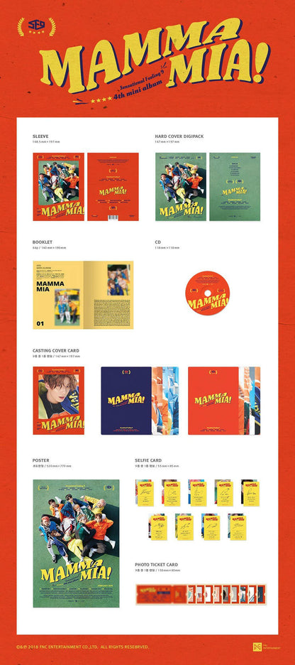 SF9 - MAMMA MIA! (4th Mini Album)