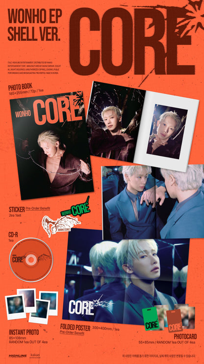 WONHO - Core [Shell Ver.]