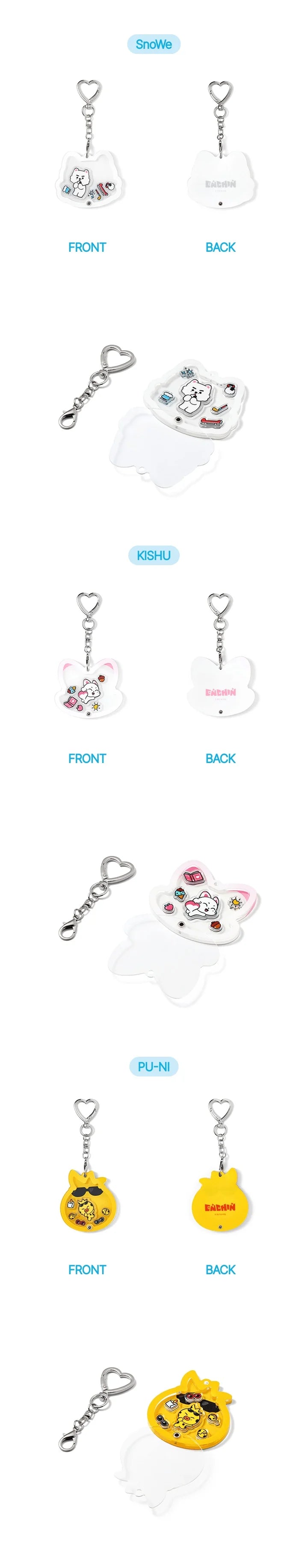 *PRE-ORDER* ENHYPEN - [ENCHIN Official Character MD] Shaker Keyring