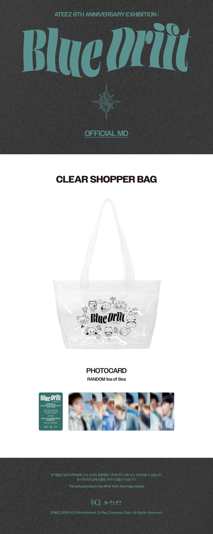 *PRE-ORDER* ATEEZ - [8th Anniversary Exhibition: Blue Drift Official MD] Shopper Bag