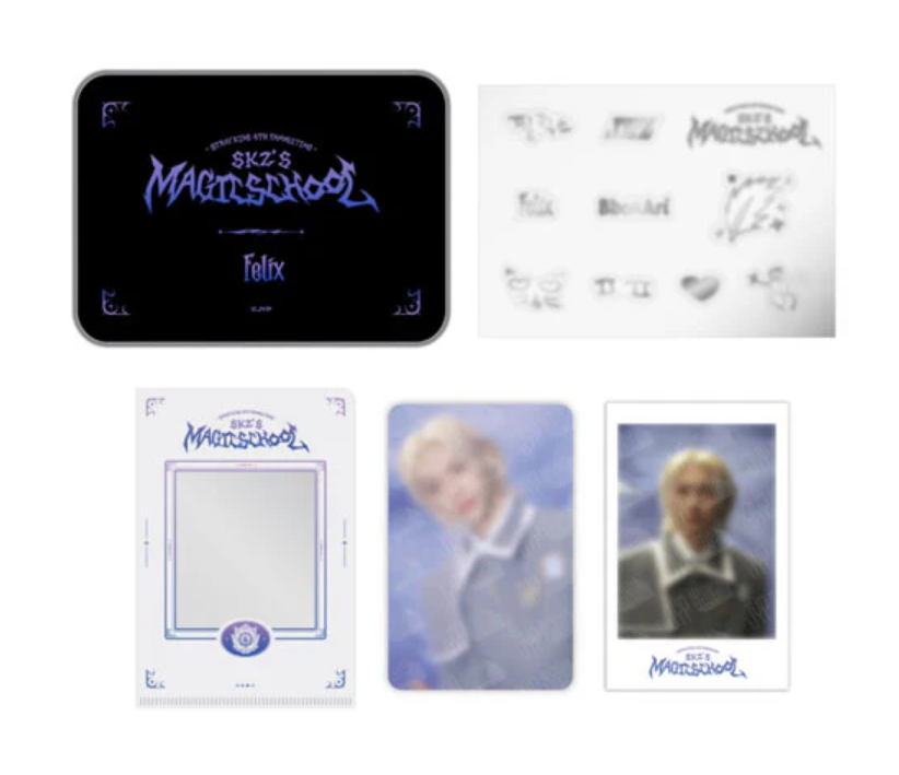 STRAY KIDS 4TH FANMEETING 'SKZ'S MAGIC SCHOOL': Photo Deco Set