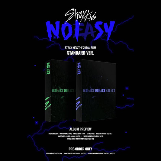 STRAY KIDS - NoEasy (2nd Studio Album) [Standard Ver.]