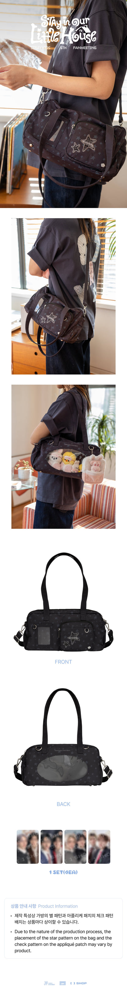 *PRE-ORDER* STRAY KIDS - [Stay In OUR Little House - 6th Fanmeeting MD] PVC Bag