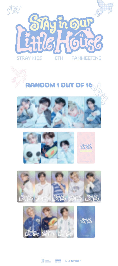 *PRE-ORDER* STRAY KIDS - [Stay In OUR Little House - 6th Fanmeeting MD] Special Trading Card