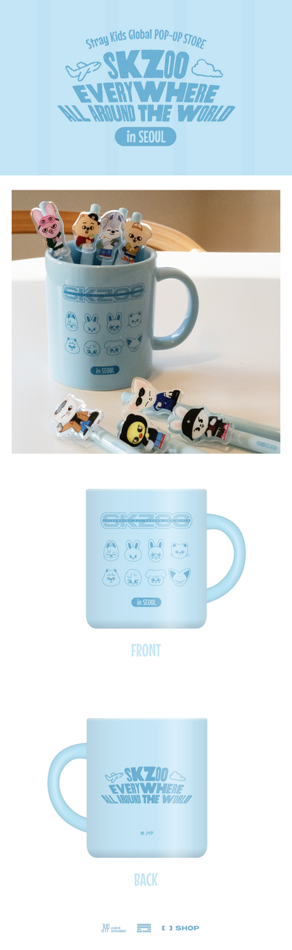*PRE-ORDER* STRAY KIDS - [SKZOO Everywhere All Around The World MD] SKZOO City Mug Seoul Ver.