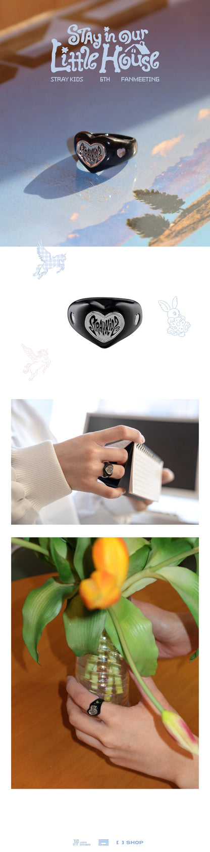 *PRE-ORDER* STRAY KIDS - [Stay In OUR Little House - 6th Fanmeeting MD] Ring