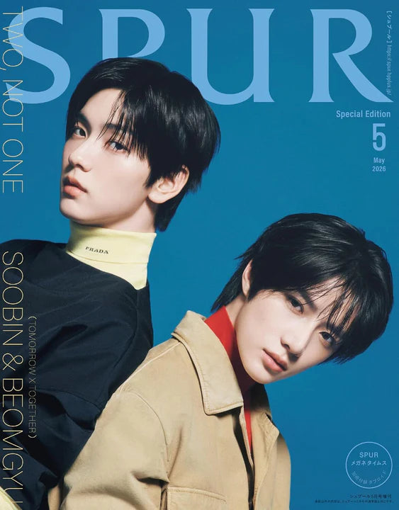 SPUR JAPAN May 2026 Issue (Cover: TXT Soobin, Beomgyu)