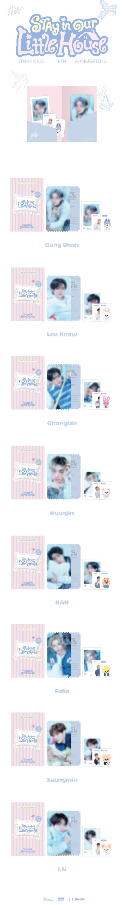 *PRE-ORDER* STRAY KIDS - [Stay In OUR Little House - 6th Fanmeeting MD] Special Ticket Set