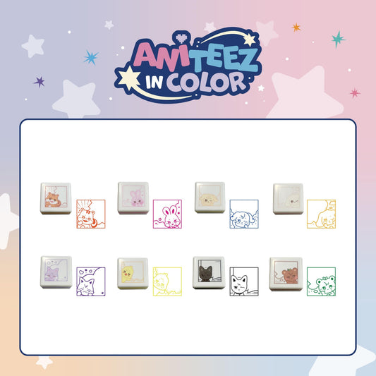 *PRE-ORDER* ATEEZ - [ANITEEZ In Color Pop-Up MD] Speech Bubble Stamp