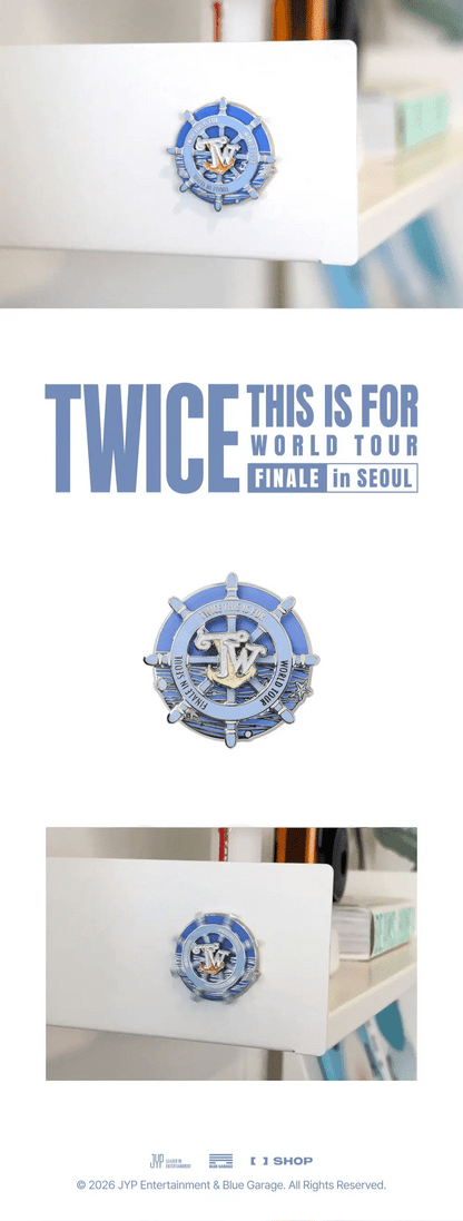 *PRE-ORDER* TWICE - [This Is For 2026 World Tour Finale In Seoul MD] Spin Magnet