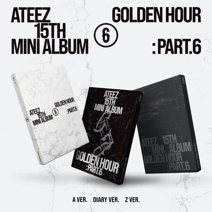 *PRE-ORDER* ATEEZ - Golden Hour: Part 6 (15th Mini Album) + POB