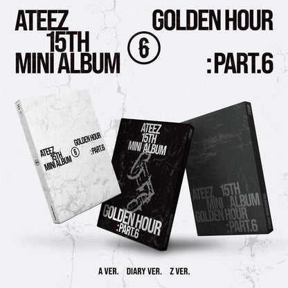 *PRE-ORDER* ATEEZ - Golden Hour: Part 6 (15th Mini Album) + POB
